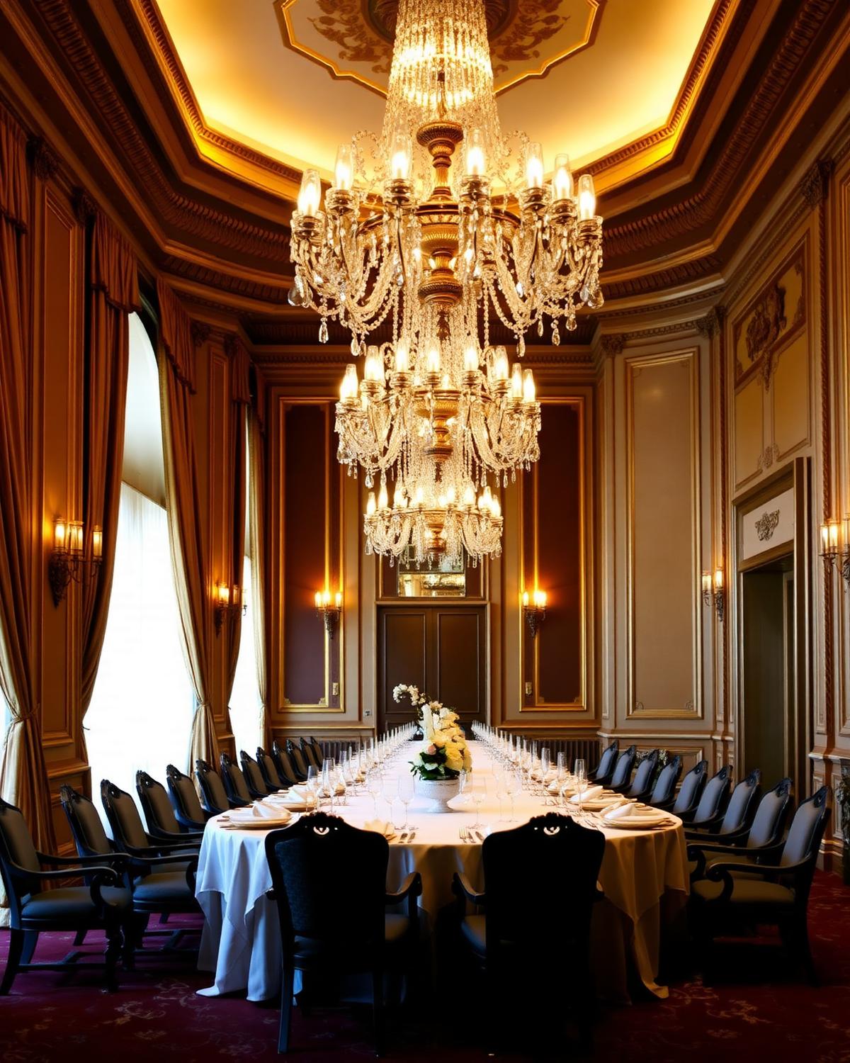 Grand dining hall